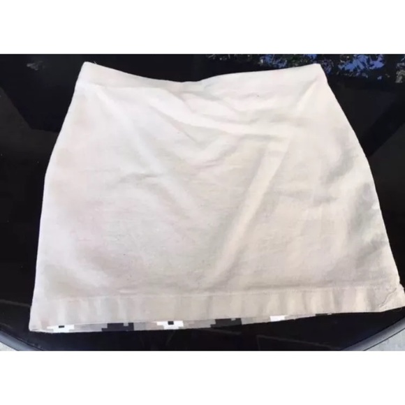 Zara Small Beaded Chevron Mini Skirt - Picture 4 of 4